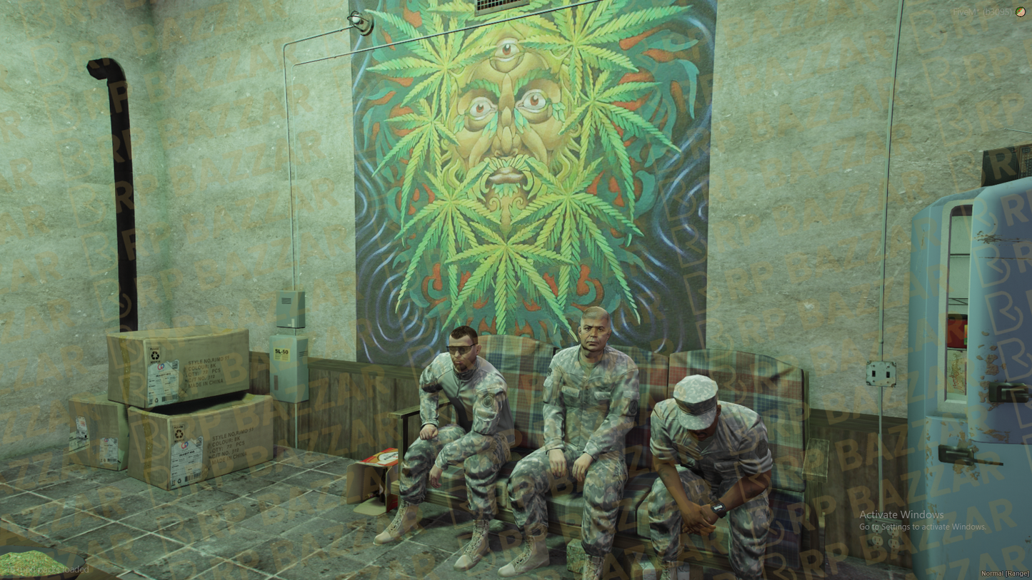Underground Drug Lab FiveM MLO — GTA RP Interior — ESX QB QBOX — RPBazzar