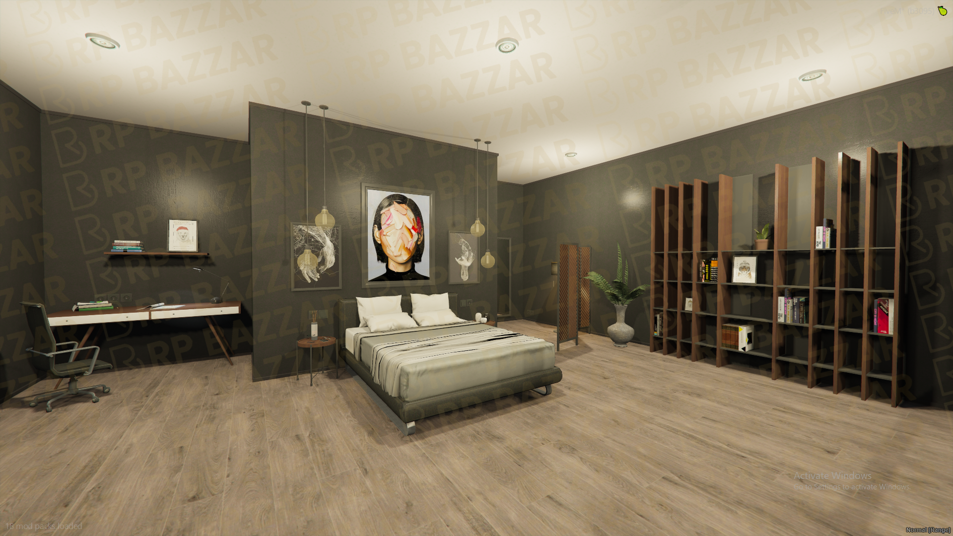 Trendy House FiveM MLO — GTA RP Interior — ESX QB QBOX — RPBazzar