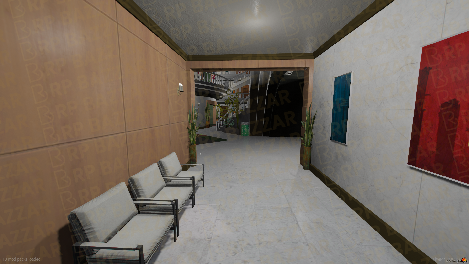 Historic CityHall FiveM MLO — GTA RP Interior — ESX QB QBOX — RPBazzar