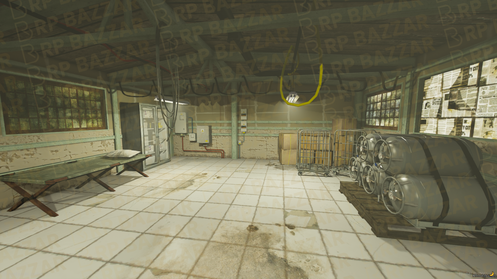 Industrial Drug Lab FiveM MLO — GTA RP Interior — ESX QB QBOX — RPBazzar