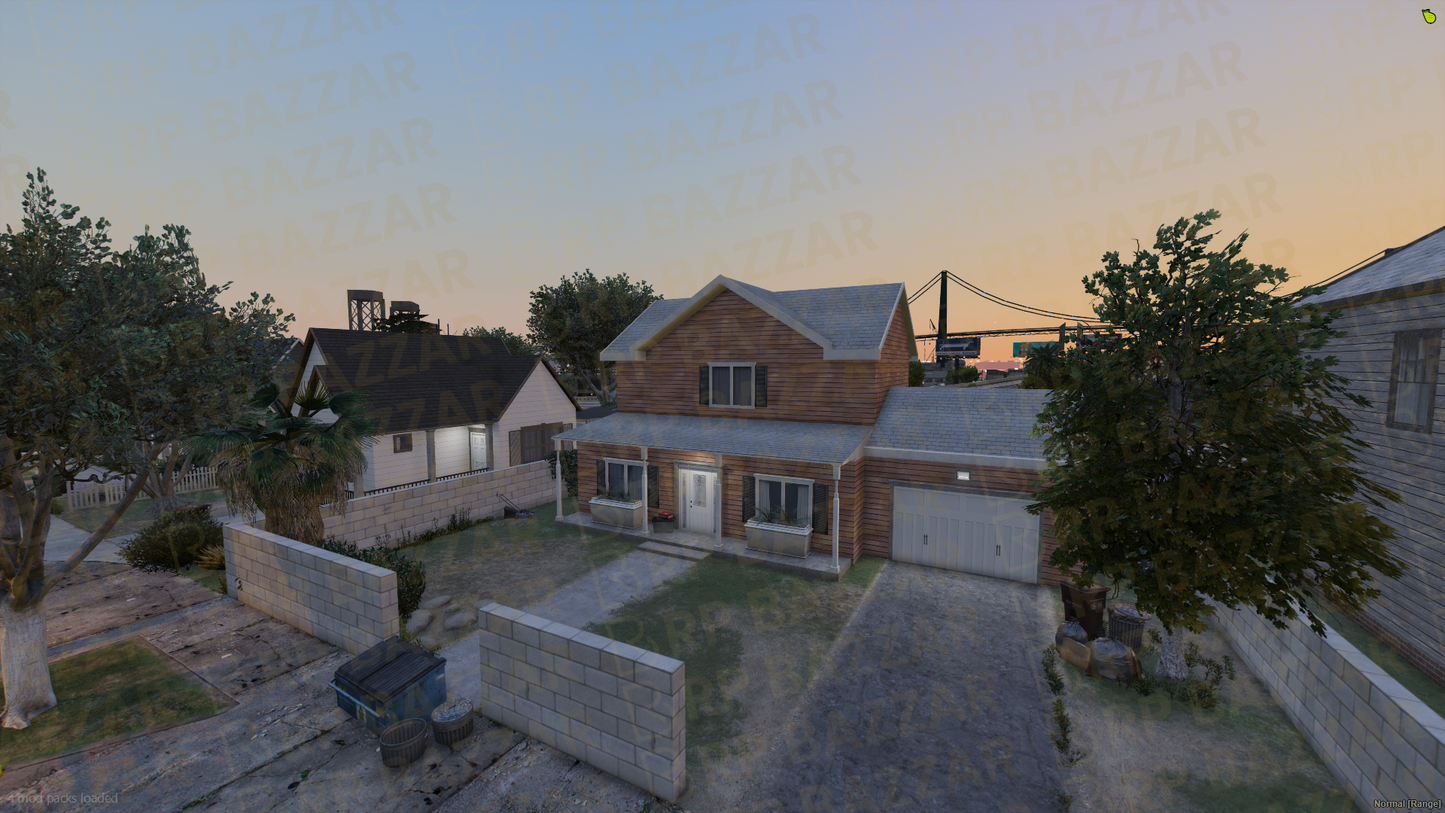 Concealed Gang Exterior FiveM MLO — GTA RP Interior — ESX QB QBOX — RPBazzar