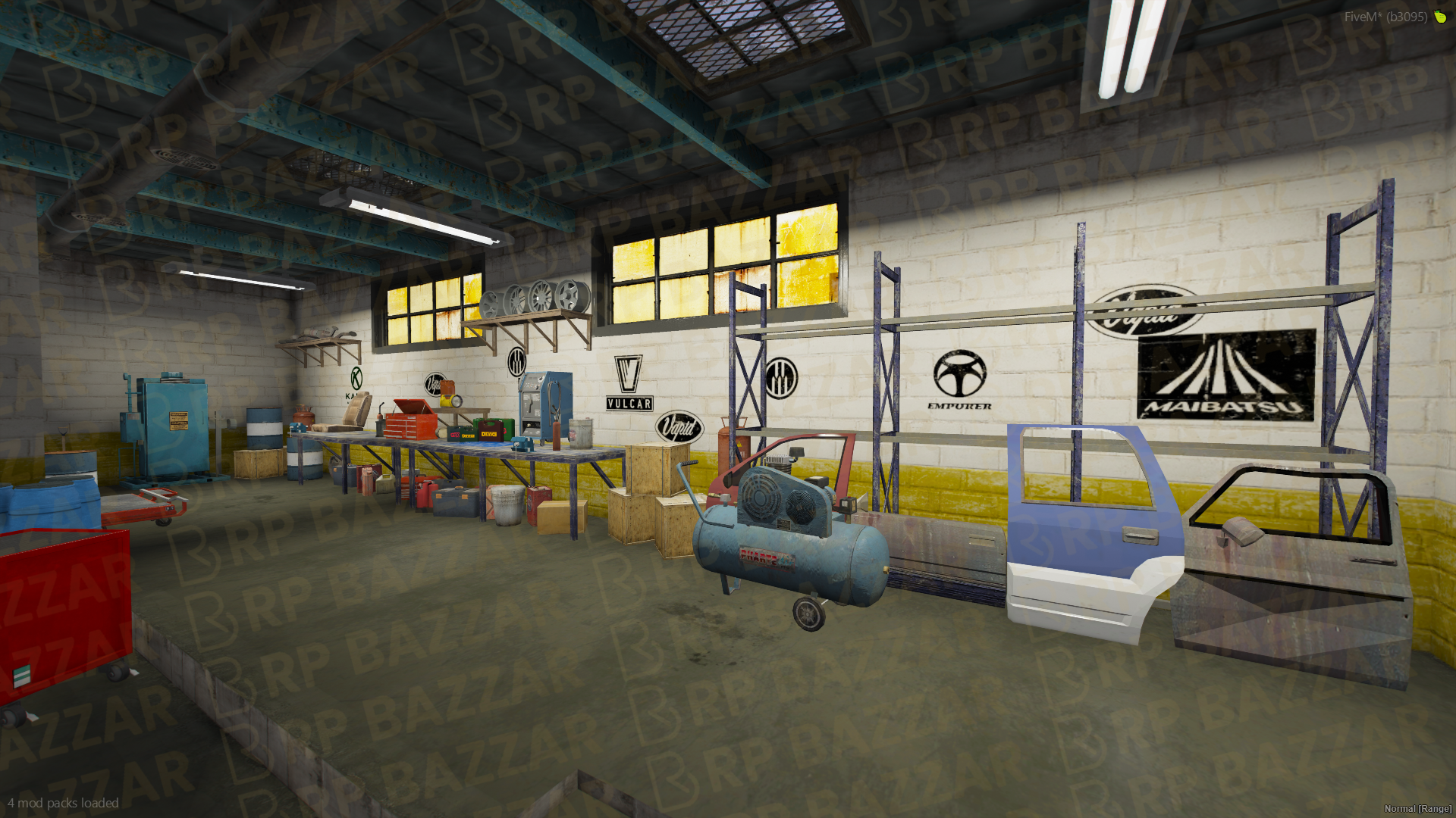 009.Taxi Depot FiveM MLO — rpbazzar