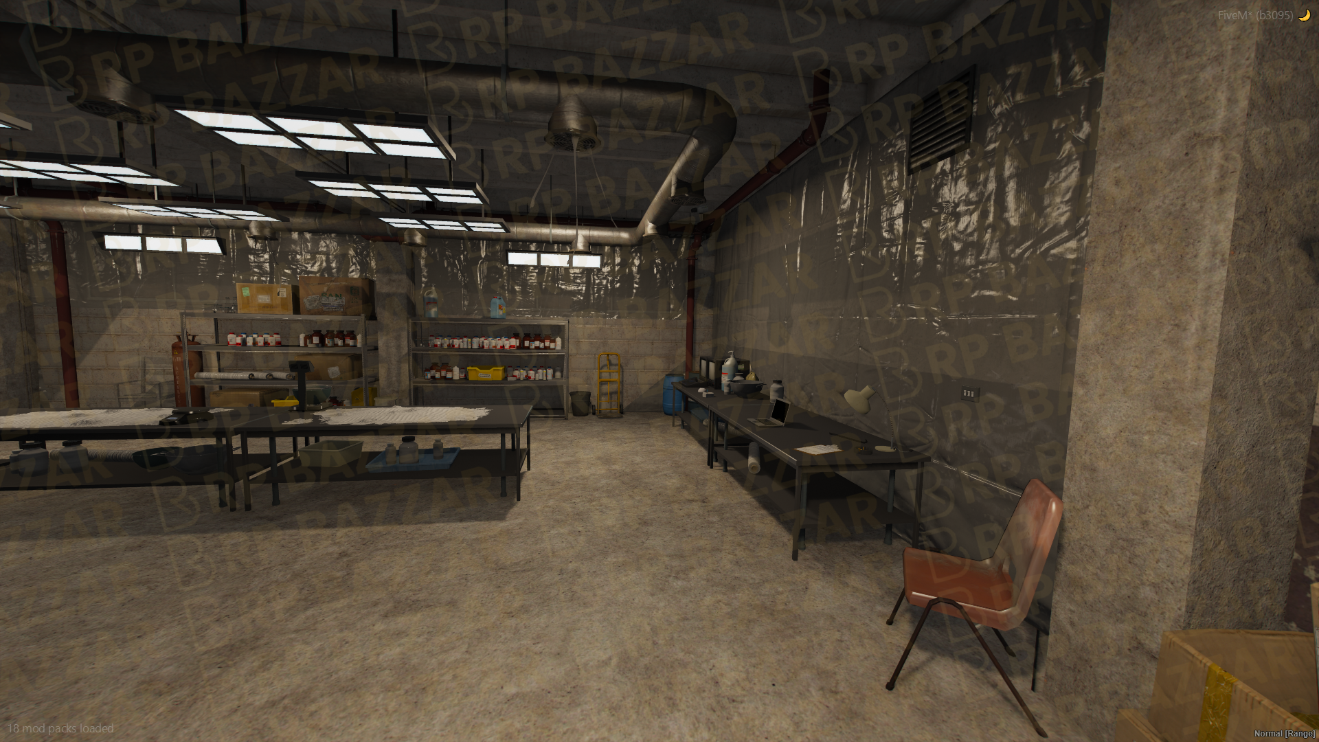 Makeshift Drug Lab FiveM MLO — GTA RP Interior — ESX QB QBOX — RPBazzar