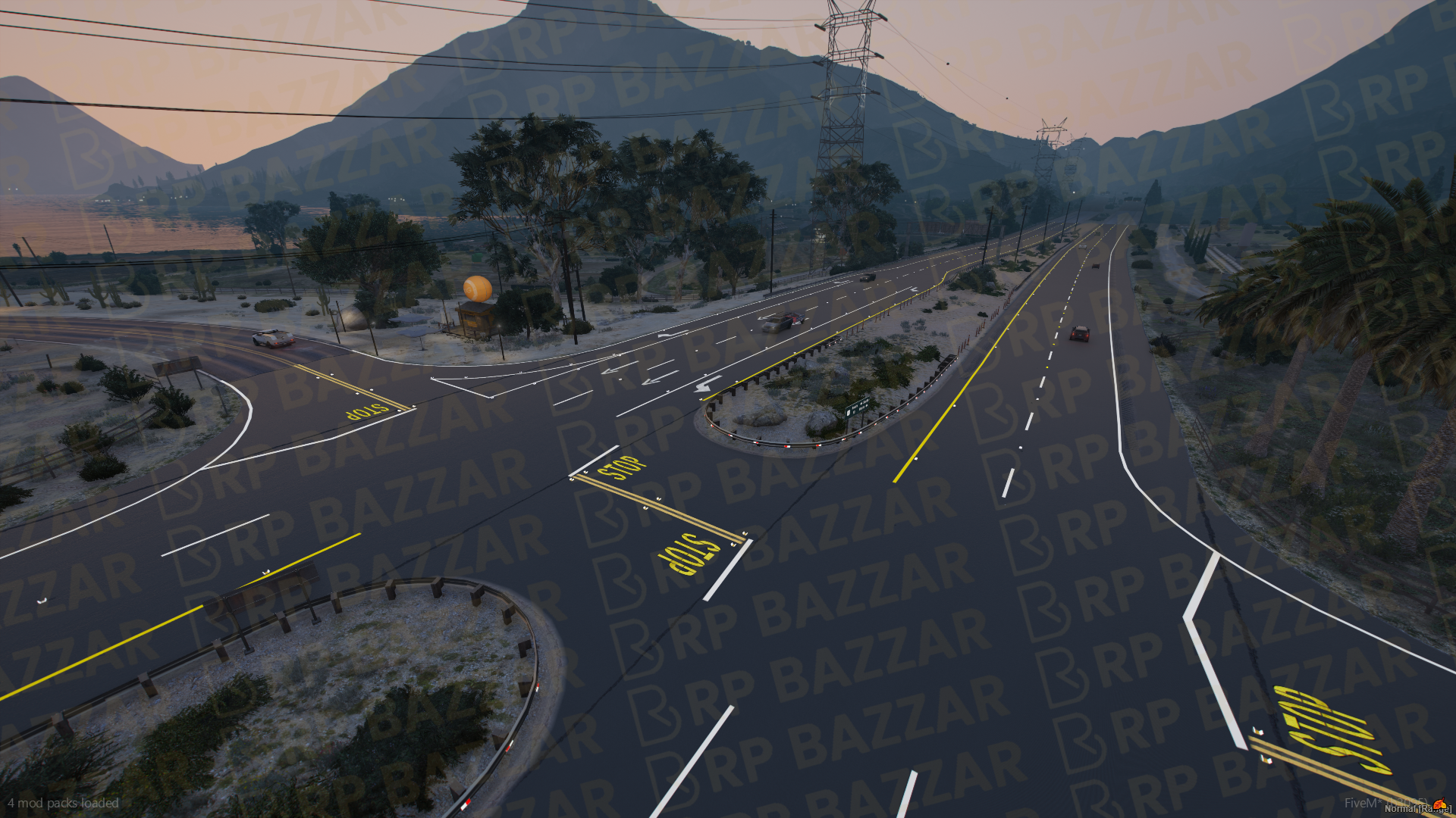 Scenic Road FiveM MLO — GTA RP Road Map — ESX QB QBOX — RPBazzar