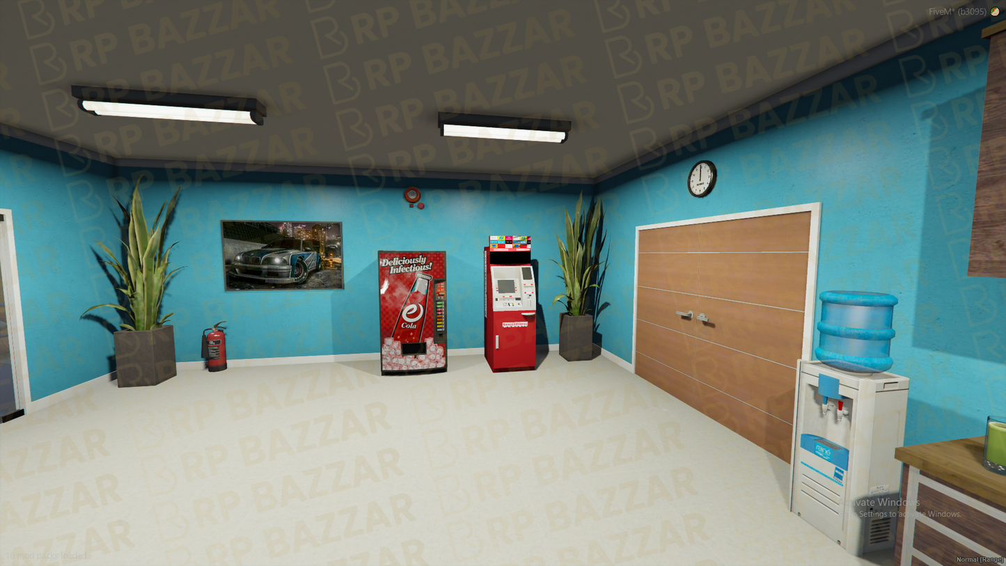 Authentic Mechanic Shop FiveM MLO — GTA RP Interior — ESX QB QBOX — RPBazzar