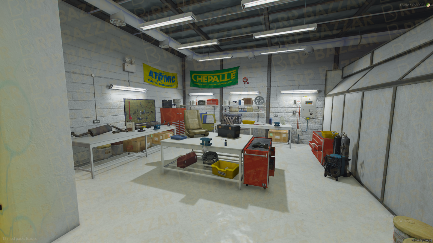 030.Mechanic Shops FiveM MLO — rpbazzar