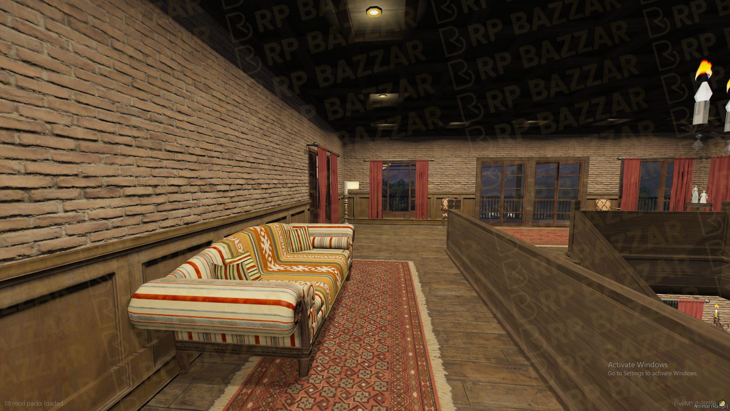 Contemporary Mansion FiveM MLO — GTA RP Interior — ESX QB QBOX — RPBazzar