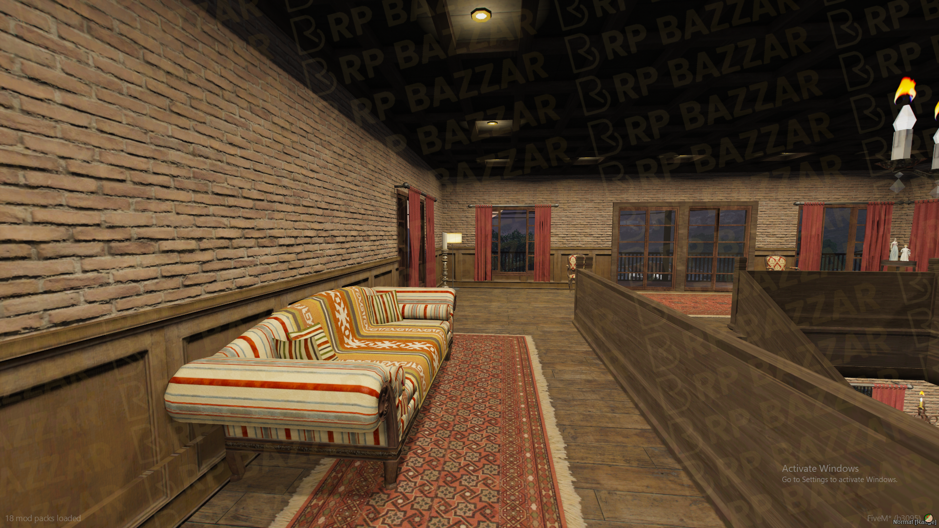 Contemporary Mansion FiveM MLO — GTA RP Interior — ESX QB QBOX — RPBazzar