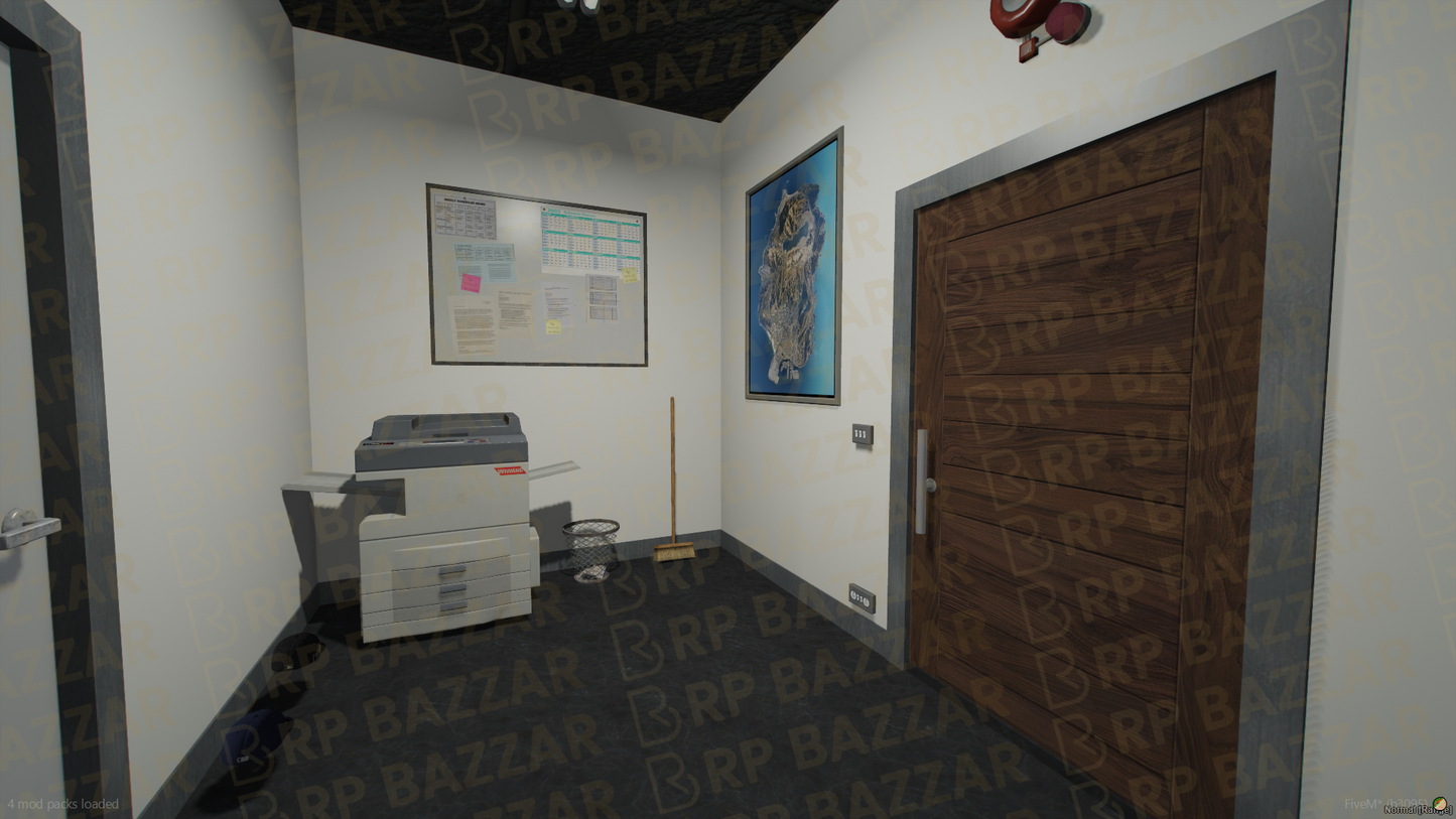 Panoramic Office FiveM MLO — GTA RP Interior — ESX QB QBOX — RPBazzar