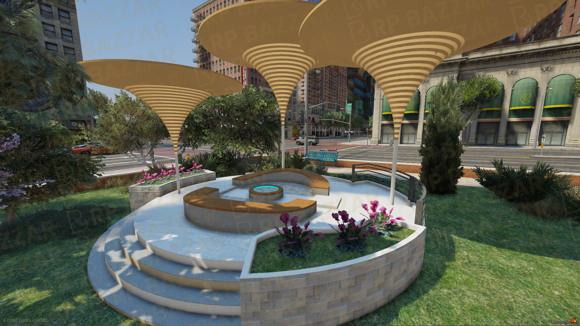 Liberty Legion Square FiveM MLO — GTA RP Interior — ESX QB QBOX — RPBazzar