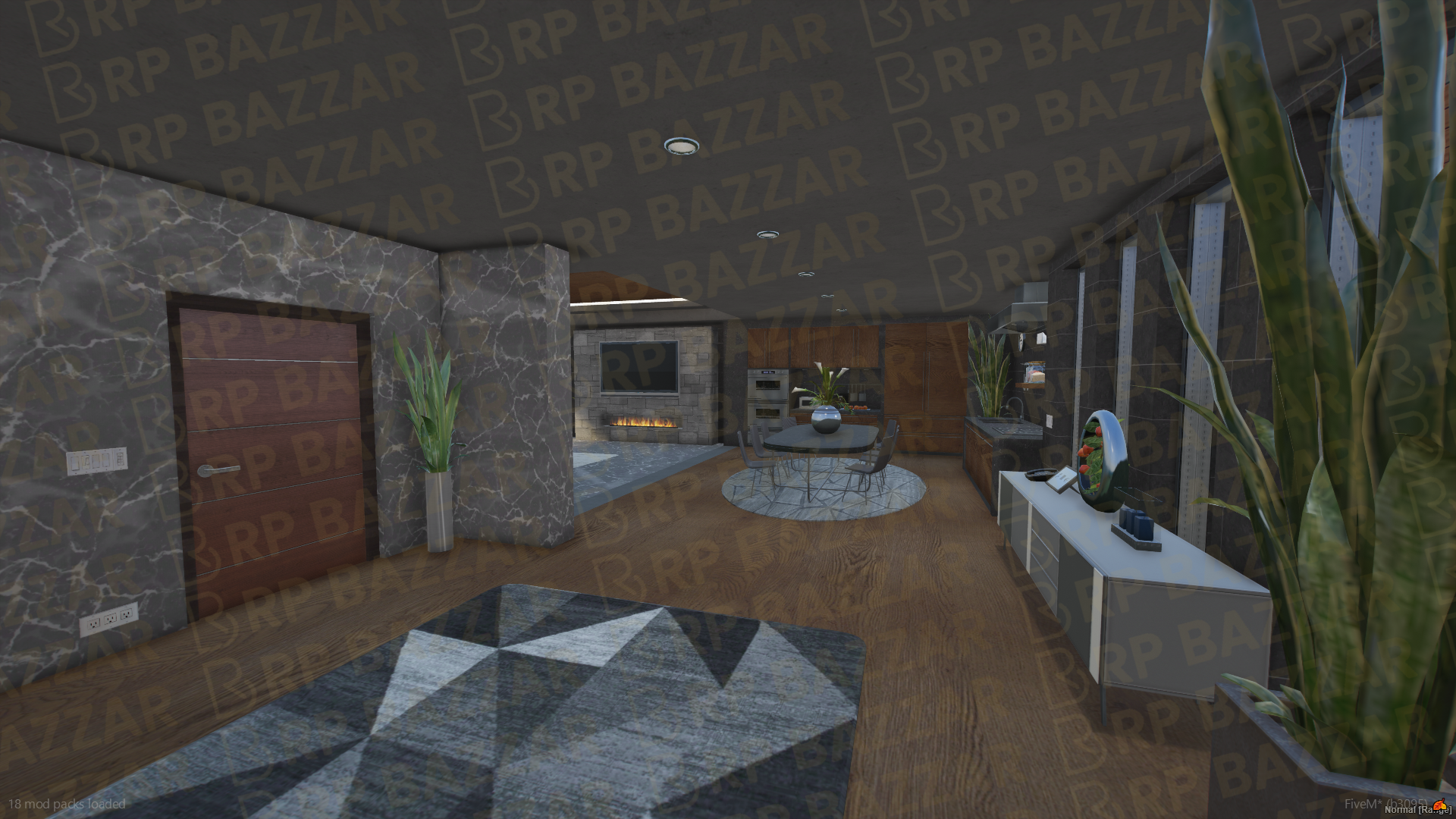Opulent Mansion FiveM MLO — GTA RP Interior — ESX QB QBOX — RPBazzar