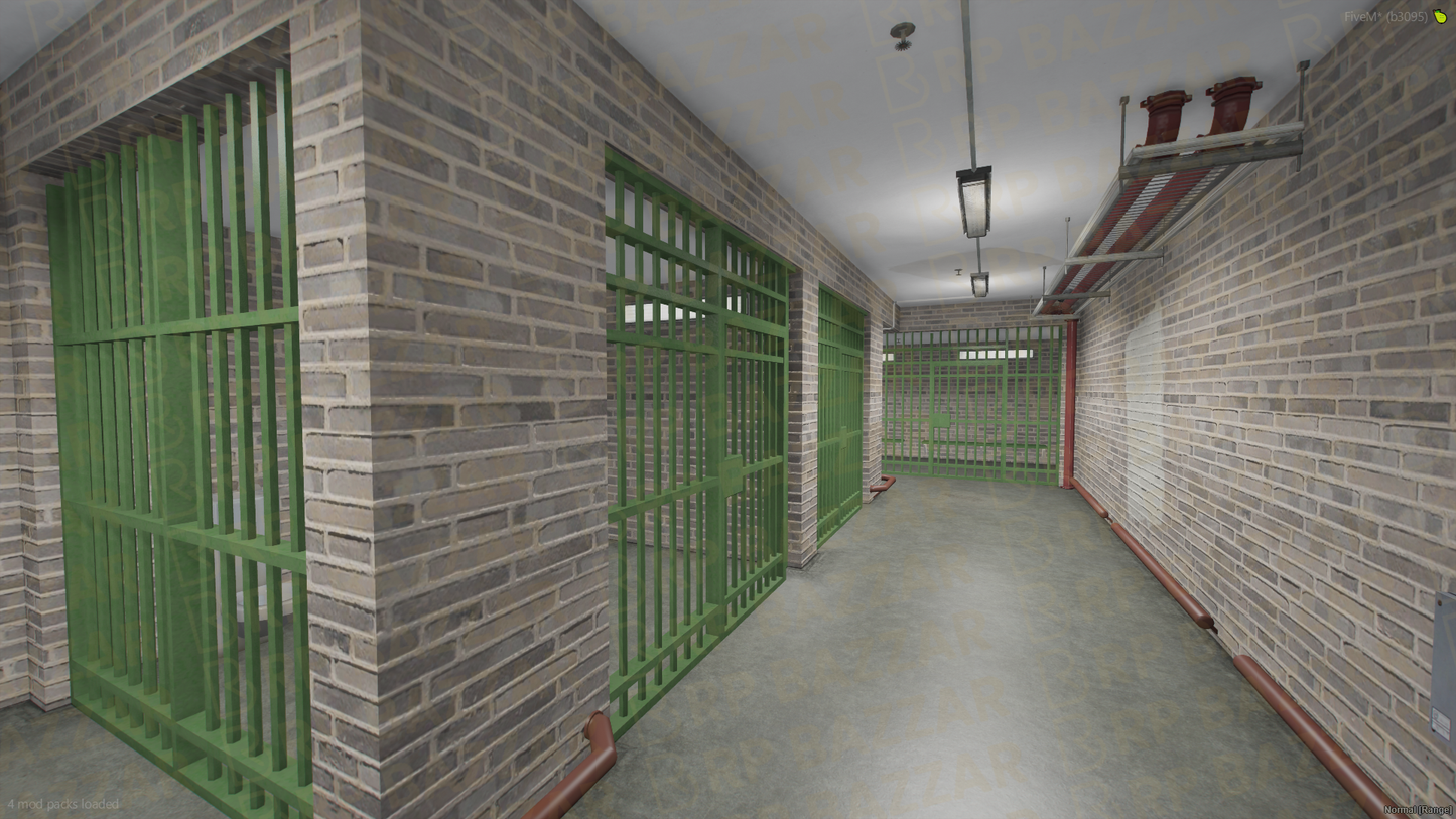 Metro Police Station FiveM MLO — GTA RP Interior — ESX QB QBOX — RPBazzar