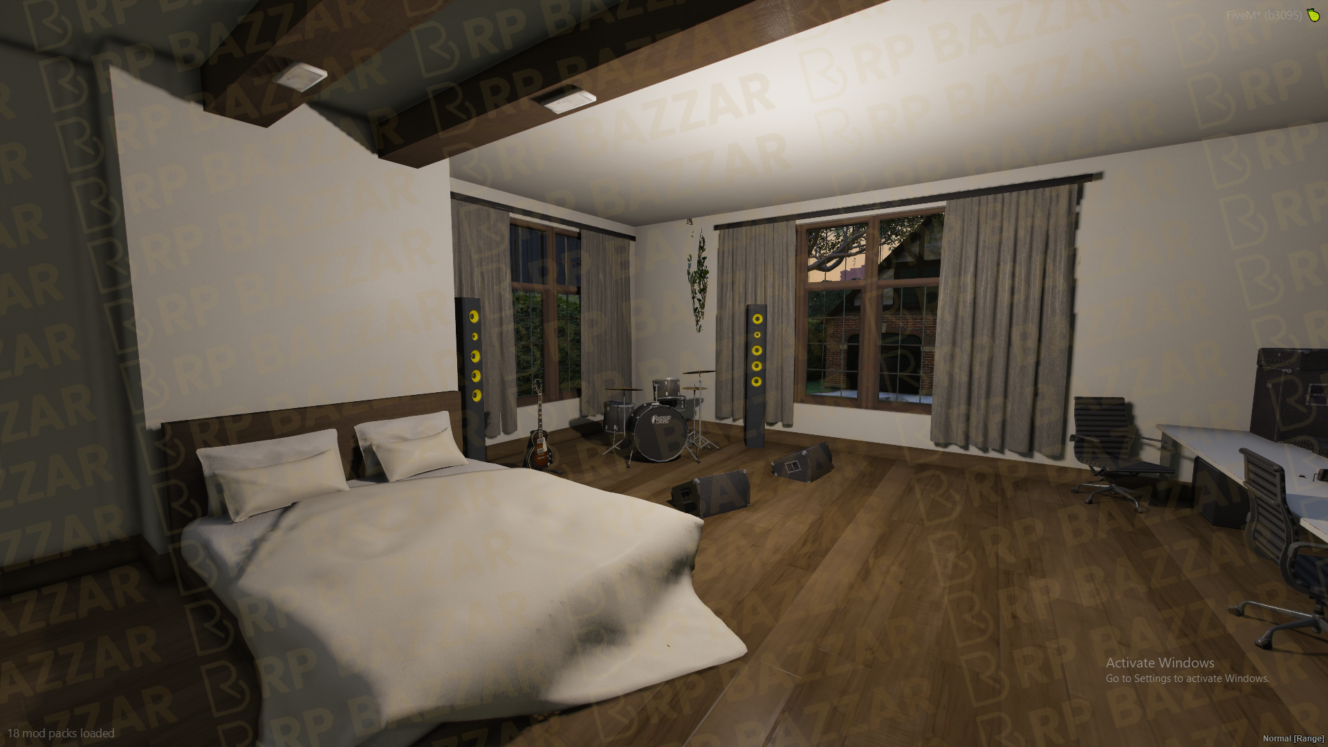 Midnight House FiveM MLO — GTA RP Interior — ESX QB QBOX — RPBazzar