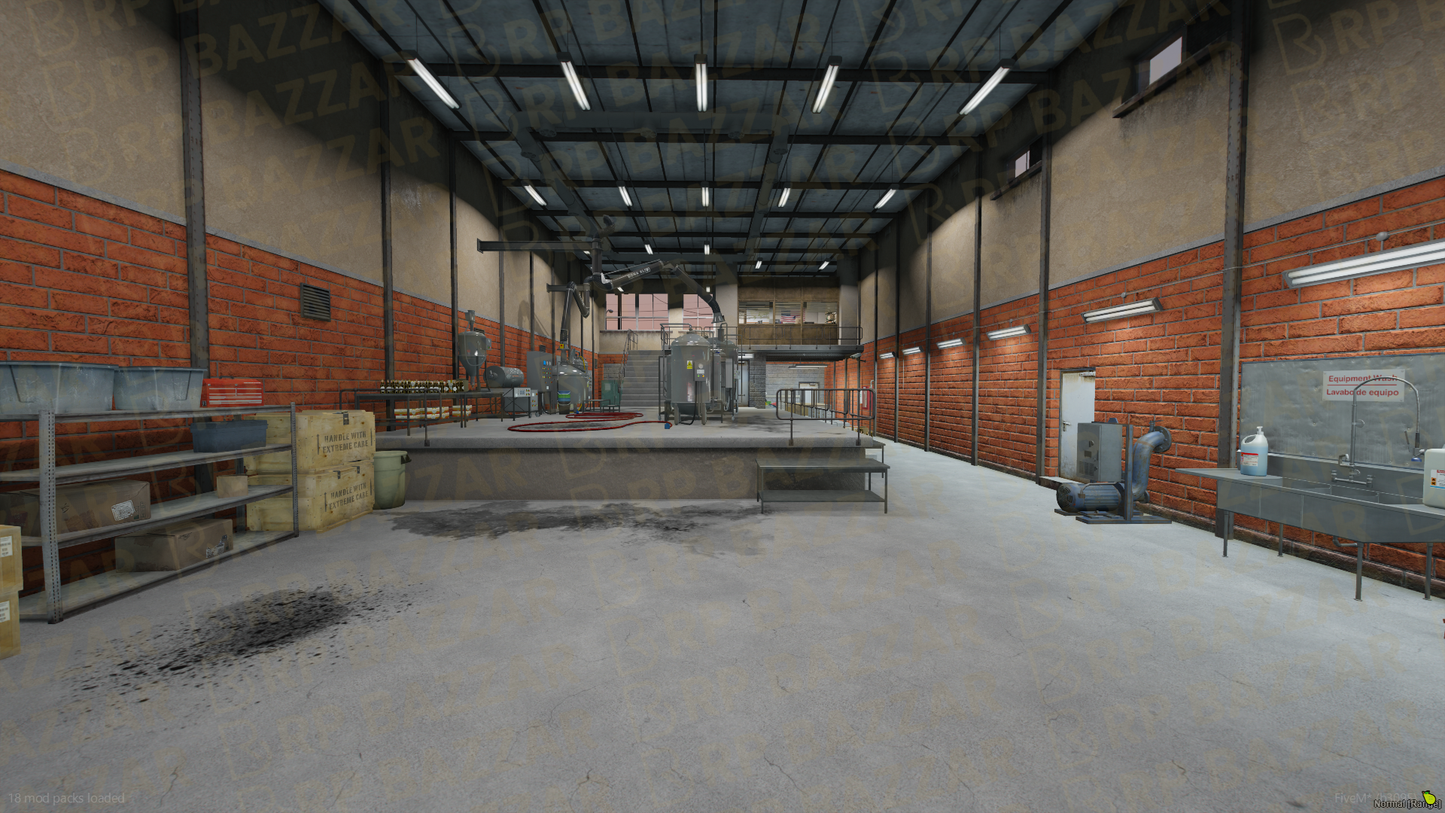 Toxic Drug Lab FiveM MLO — GTA RP Interior — ESX QB QBOX — RPBazzar