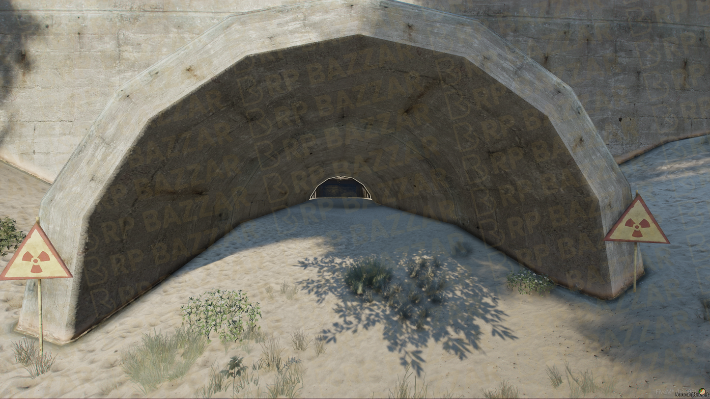 Tactical Bunker FiveM MLO — GTA RP Interior — ESX QB QBOX — RPBazzar