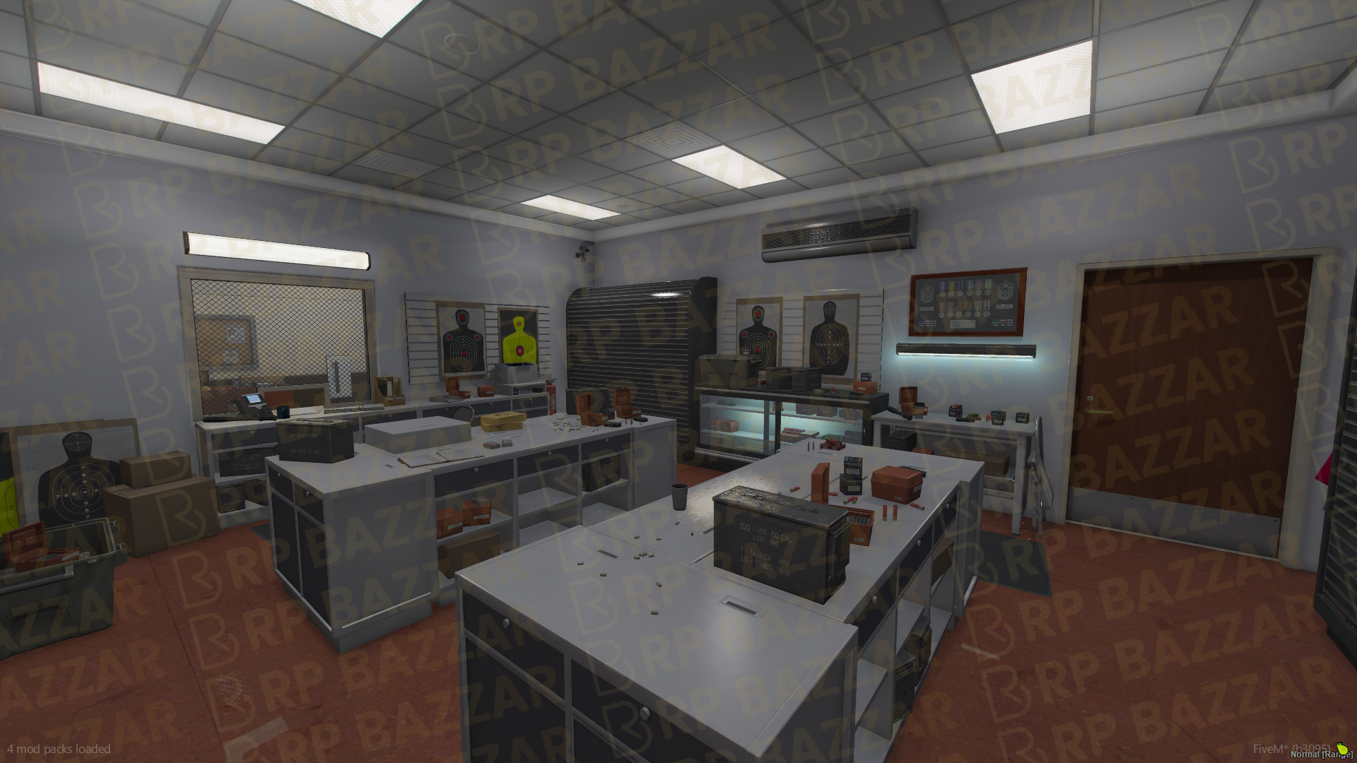 Border Police Station FiveM MLO — GTA RP Interior — ESX QB QBOX — RPBazzar