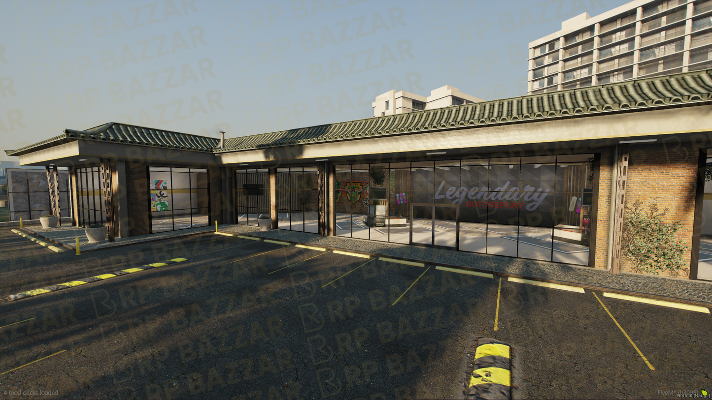 Stealth Vehicle Shop FiveM MLO — GTA RP Interior — ESX QB QBOX — RPBazzar