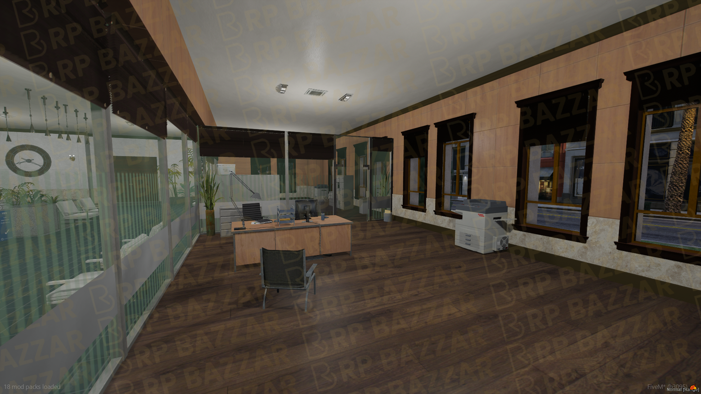 Historic CityHall FiveM MLO — GTA RP Interior — ESX QB QBOX — RPBazzar