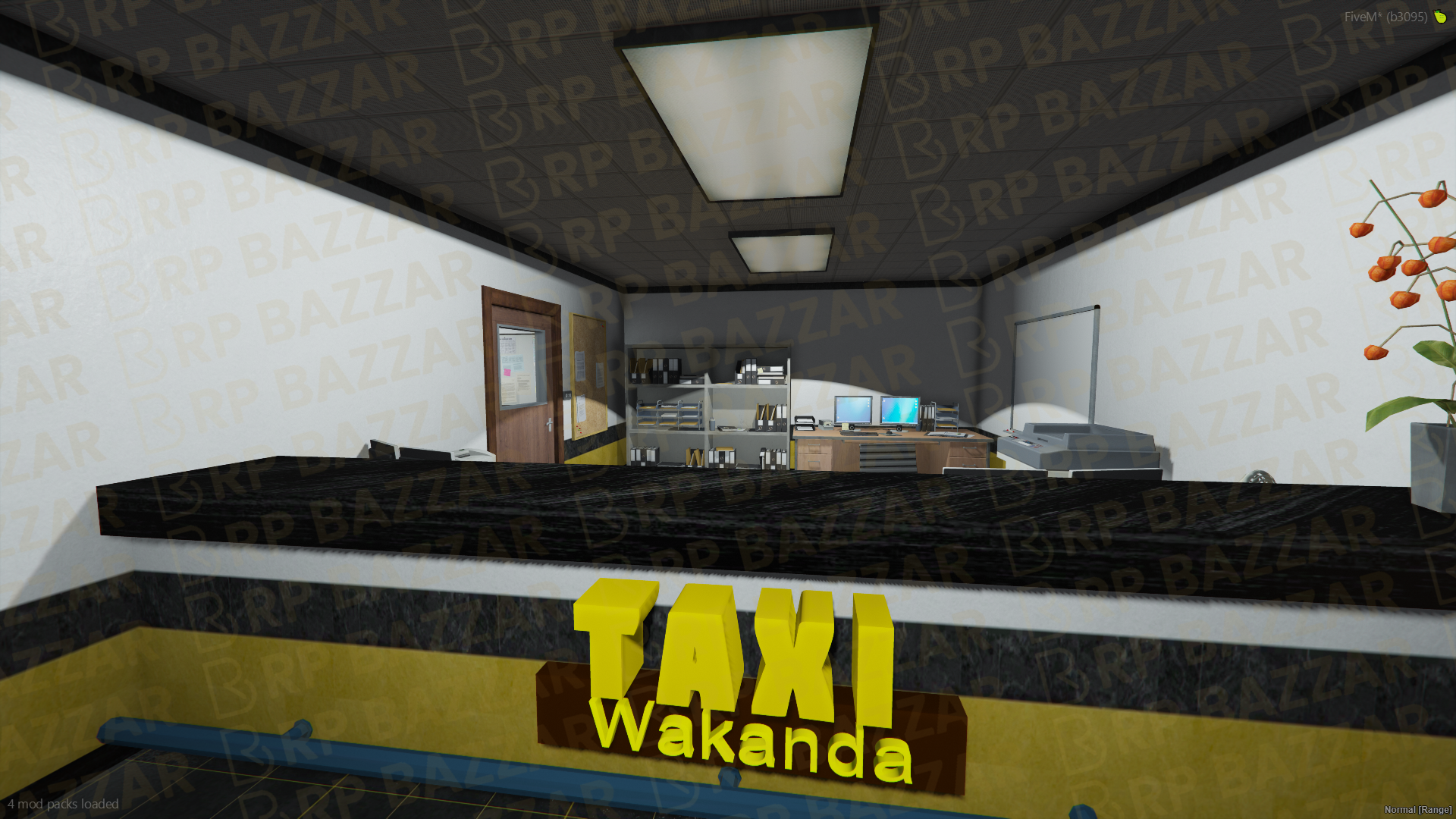 Metro Taxi Depot FiveM MLO — GTA RP Interior — ESX QB QBOX — RPBazzar