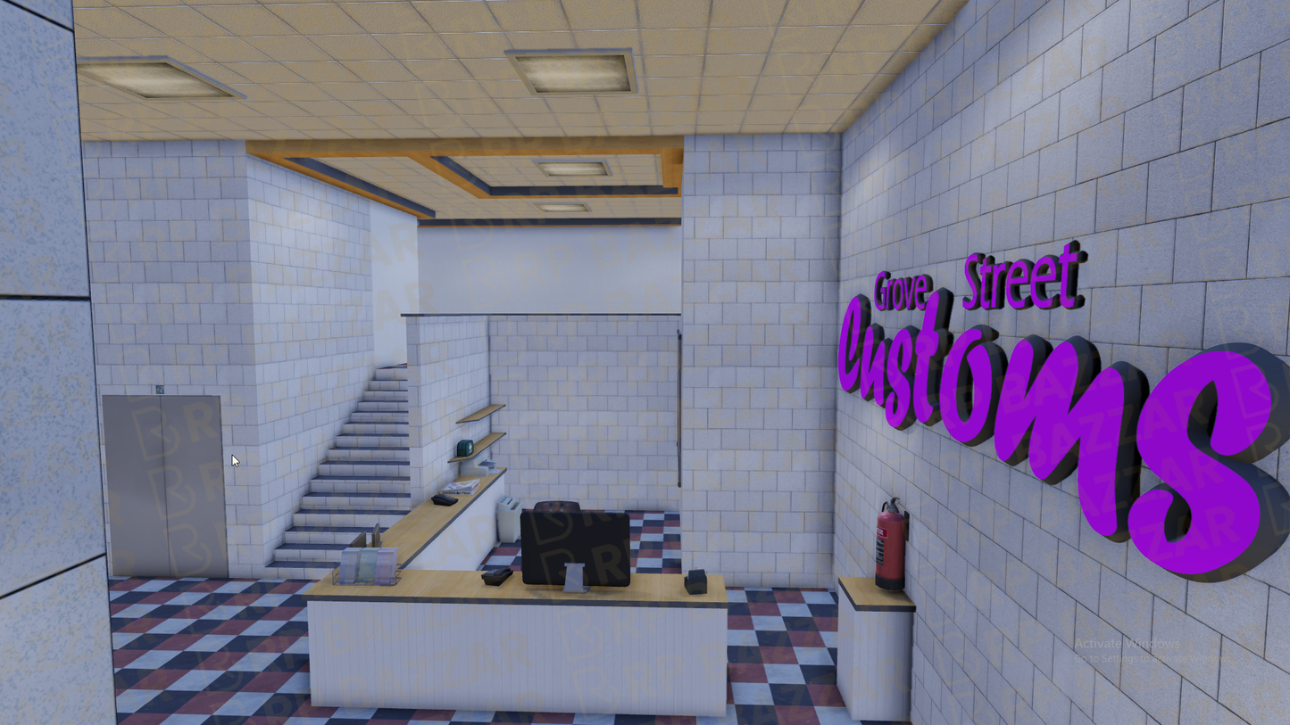 Immersive Gang Hideout FiveM MLO — GTA RP Interior — ESX QB QBOX — RPBazzar