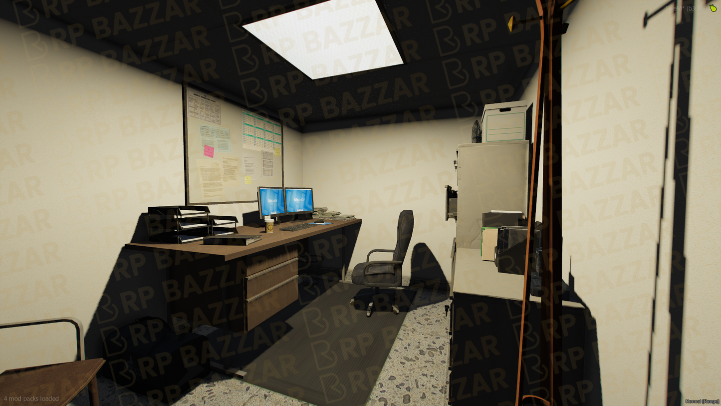 Eastside Police Station FiveM MLO — GTA RP Interior — ESX QB QBOX — RPBazzar