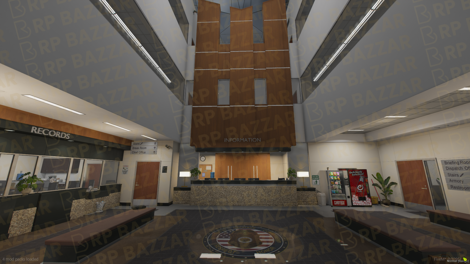 040.Police Station FiveM MLO — rpbazzar
