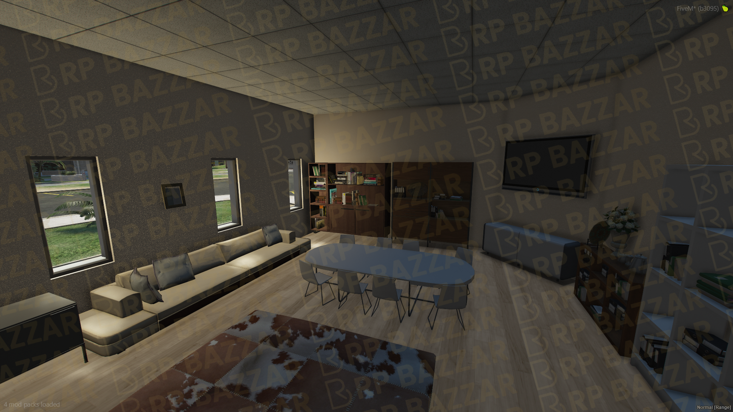 Modern Legion Square FiveM MLO — GTA RP Interior — ESX QB QBOX — RPBazzar