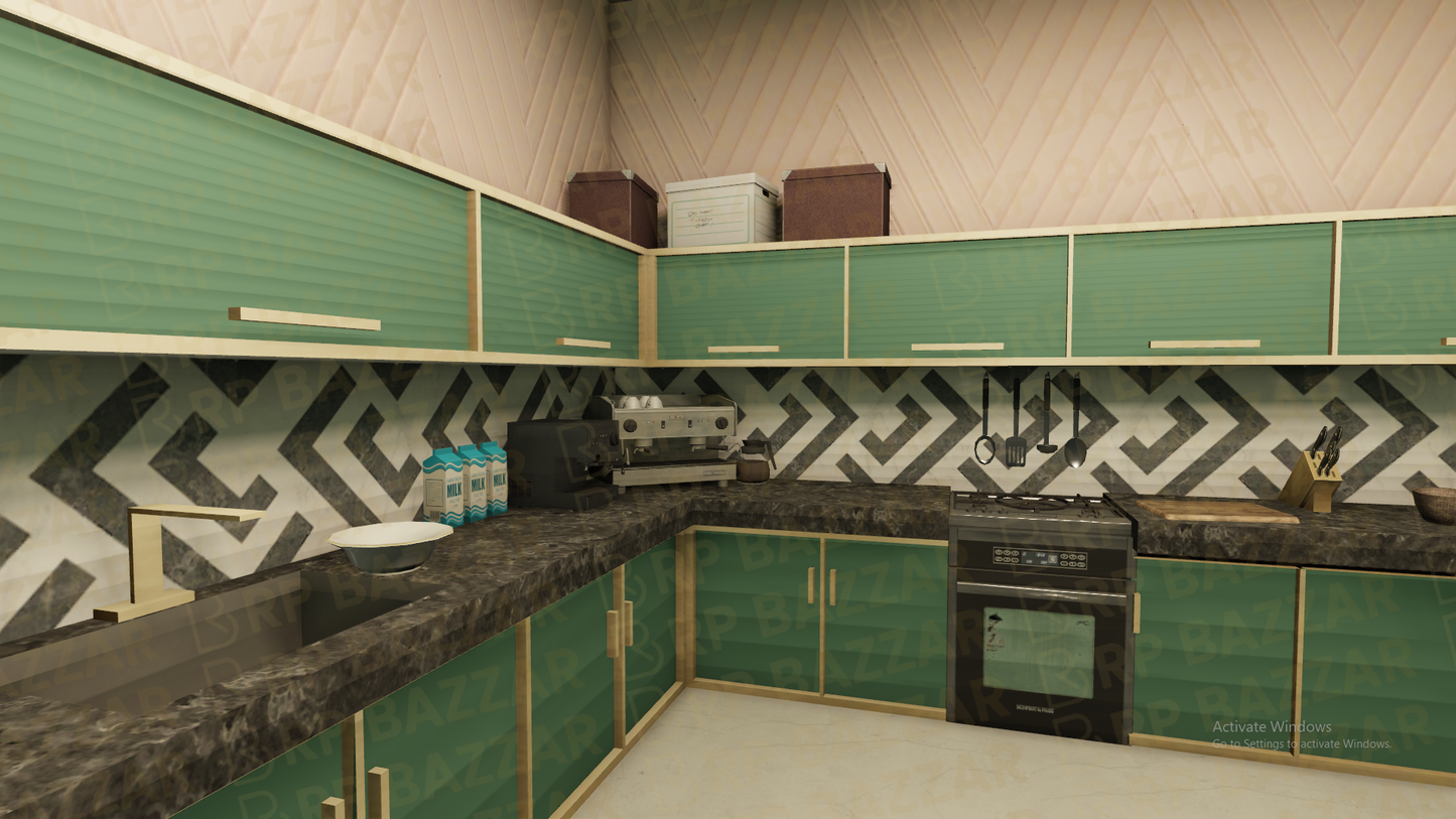 Casual Sandwich Shop FiveM MLO — GTA RP Interior — ESX QB QBOX — RPBazzar