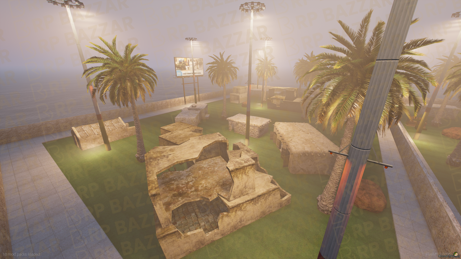 Brutal Arena FiveM MLO — GTA RP Interior — ESX QB QBOX — RPBazzar