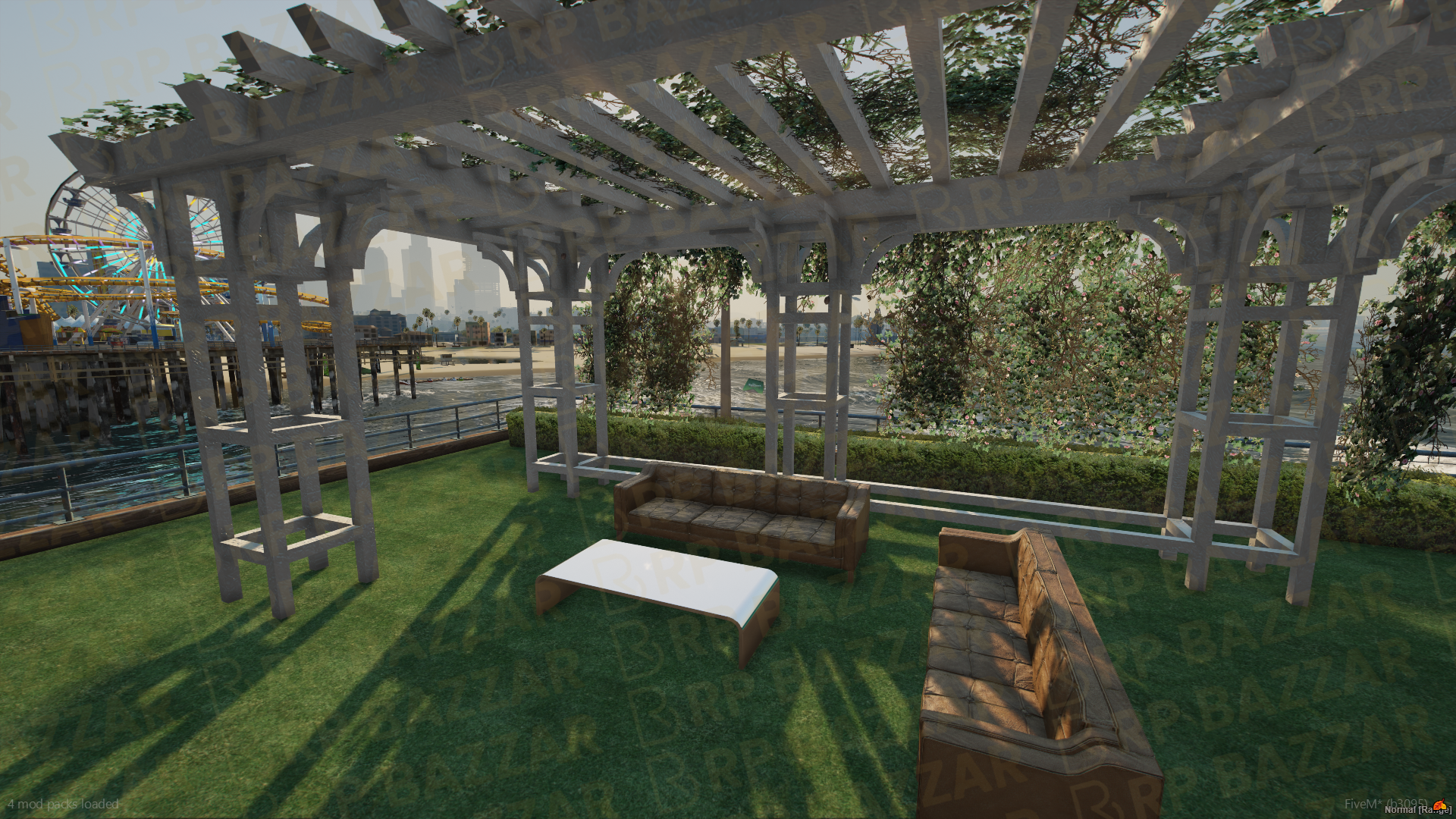 Coastal Park & Exterior FiveM MLO — GTA RP Interior — ESX QB QBOX — RPBazzar
