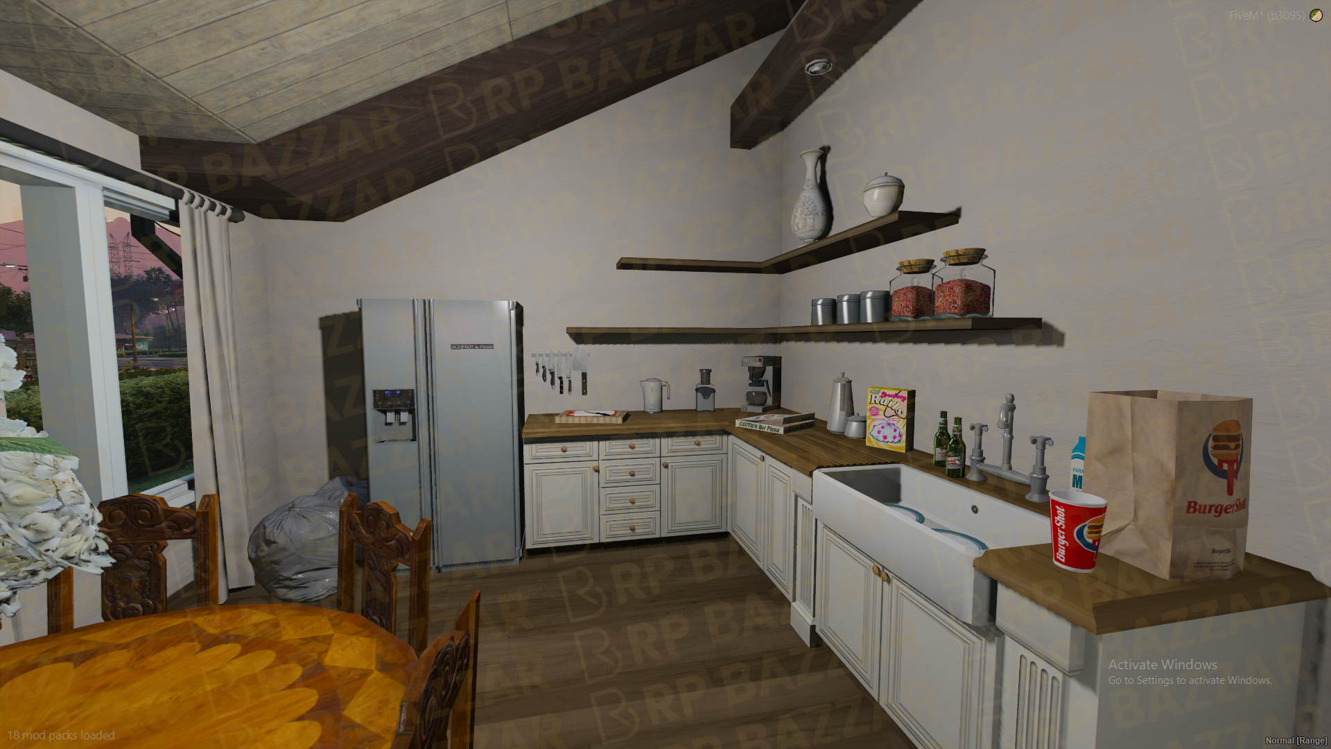 Neon House FiveM MLO — GTA RP Interior — ESX QB QBOX — RPBazzar