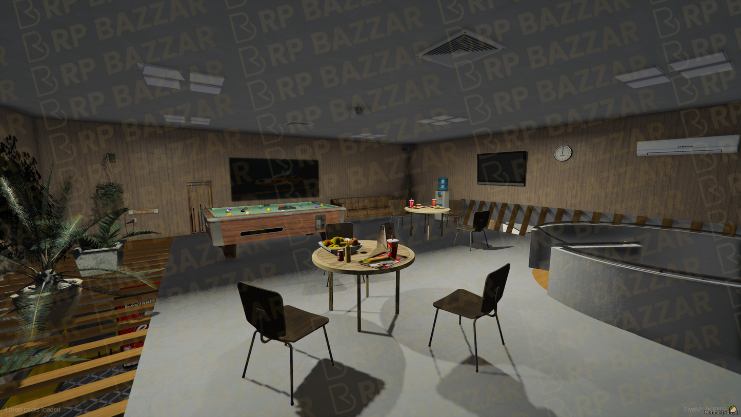 011.Taxi Depot FiveM MLO — rpbazzar