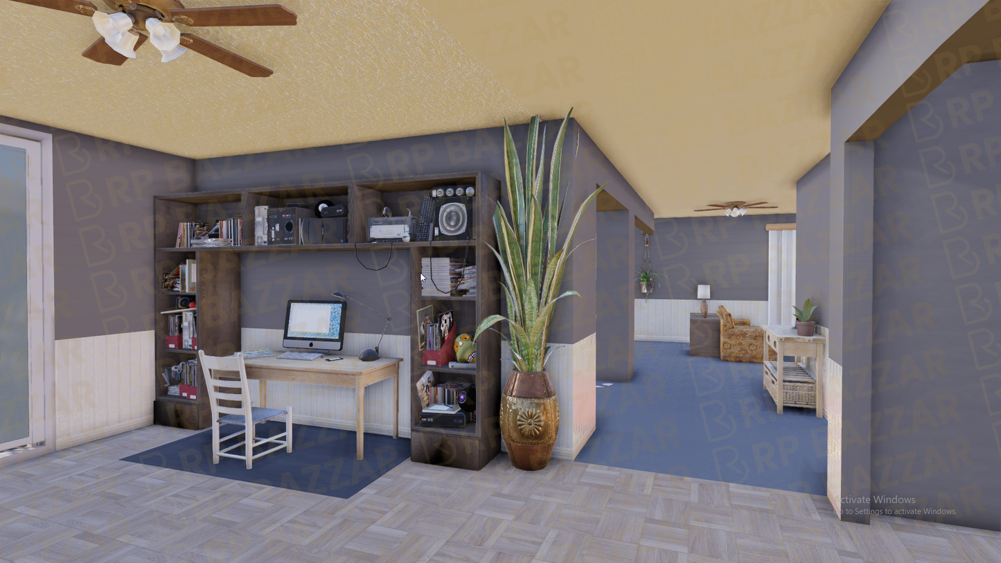 Mega Gang Loft FiveM MLO — GTA RP Interior — ESX QB QBOX — RPBazzar