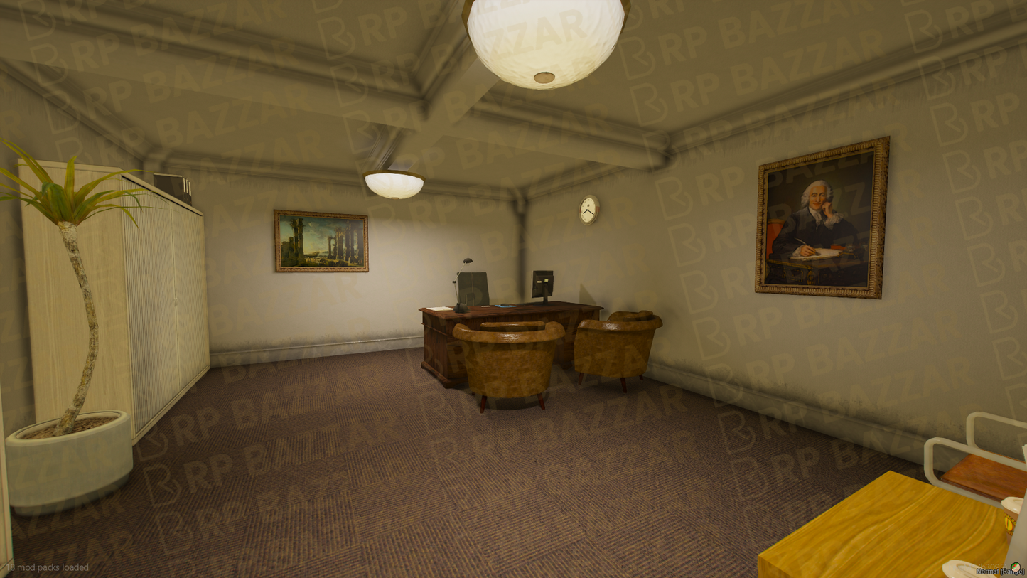 Metropolitan City Hall FiveM MLO — GTA RP Interior — ESX QB QBOX — RPBazzar