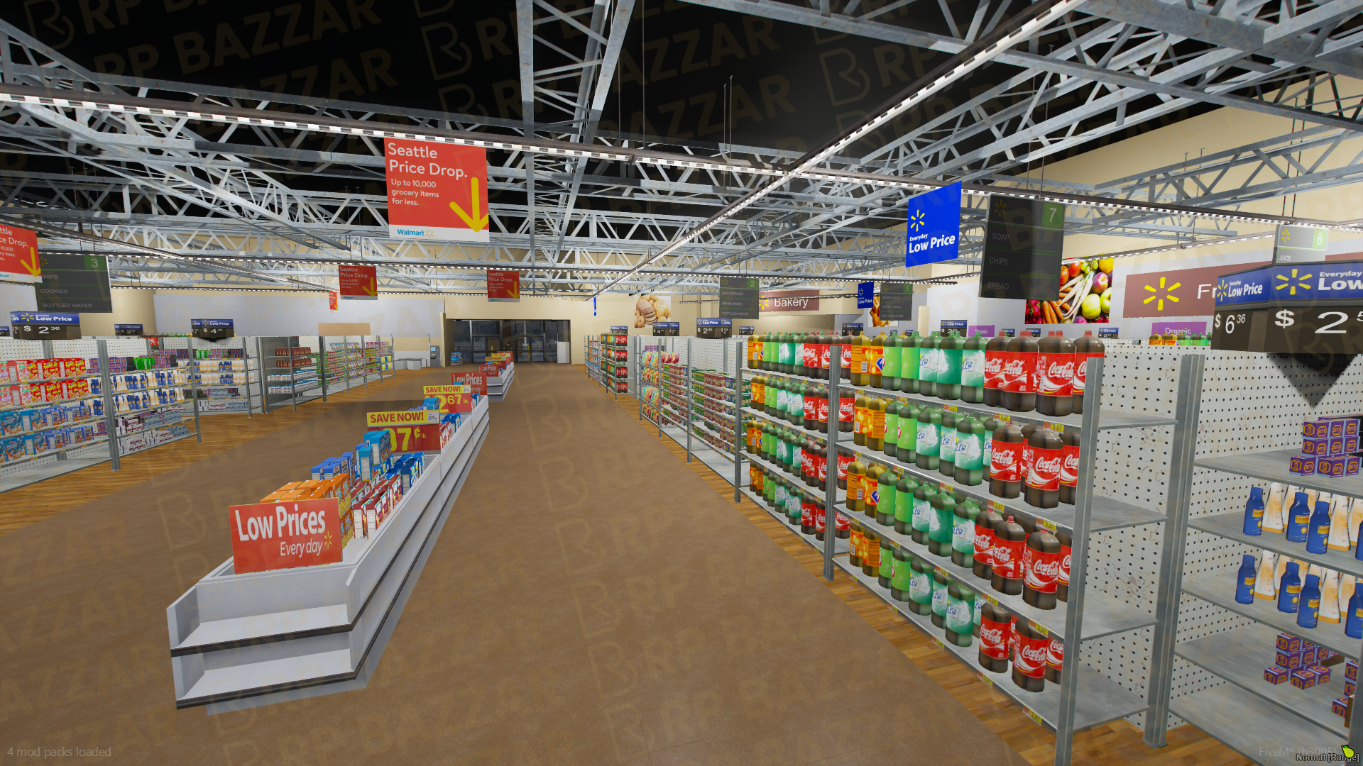 Premium Shopping Mall FiveM MLO — GTA RP Interior — ESX QB QBOX — RPBazzar