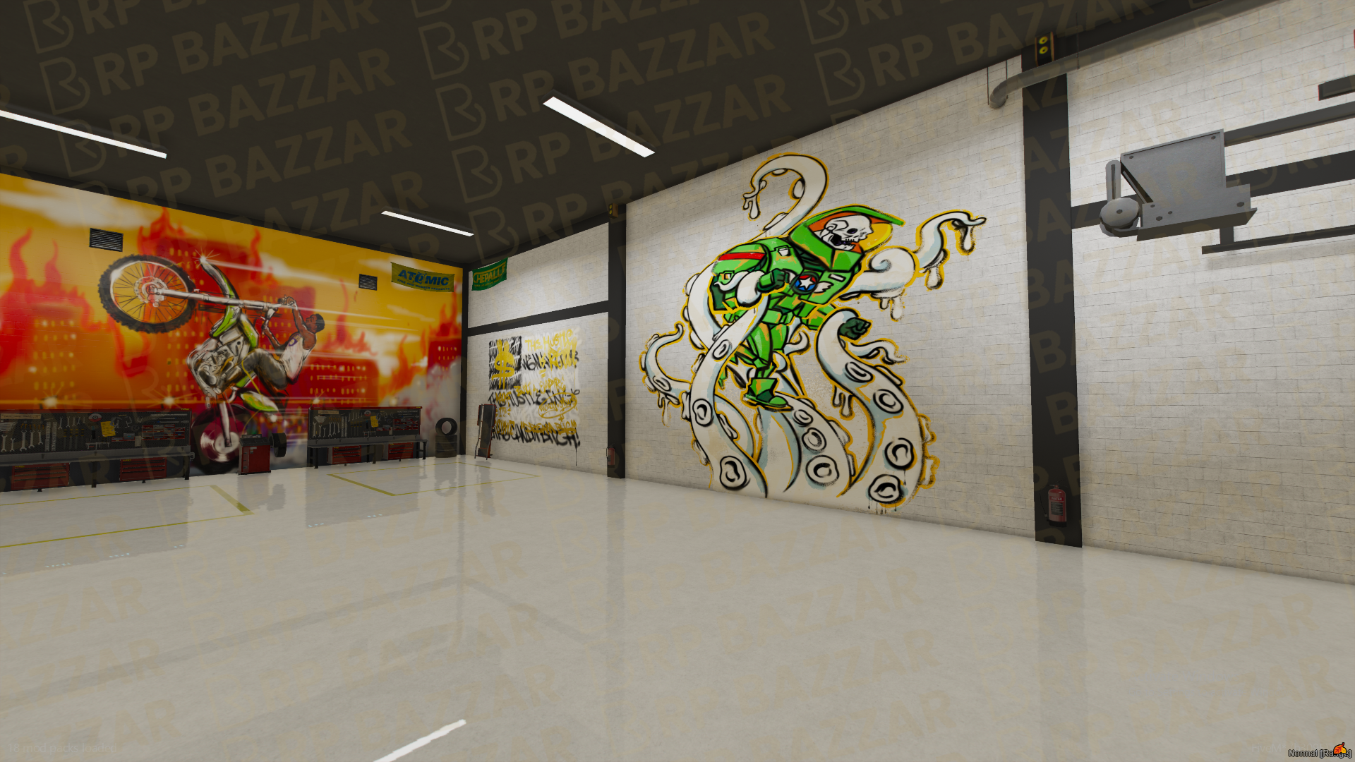 Turbo Mechanic Shop FiveM MLO — GTA RP Interior — ESX QB QBOX — RPBazzar