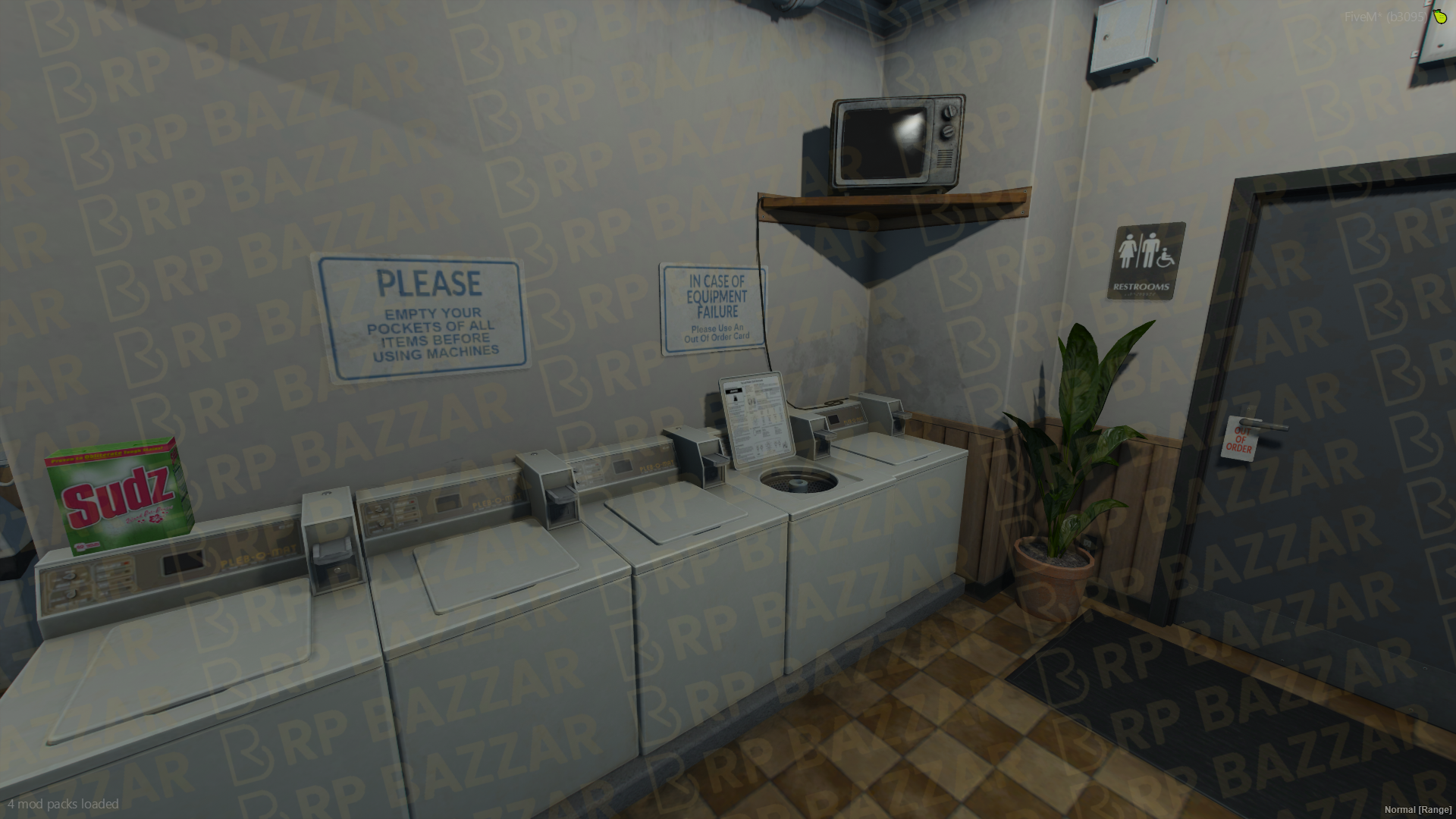 Corner Laundry Place FiveM MLO — GTA RP Interior — ESX QB QBOX — RPBazzar