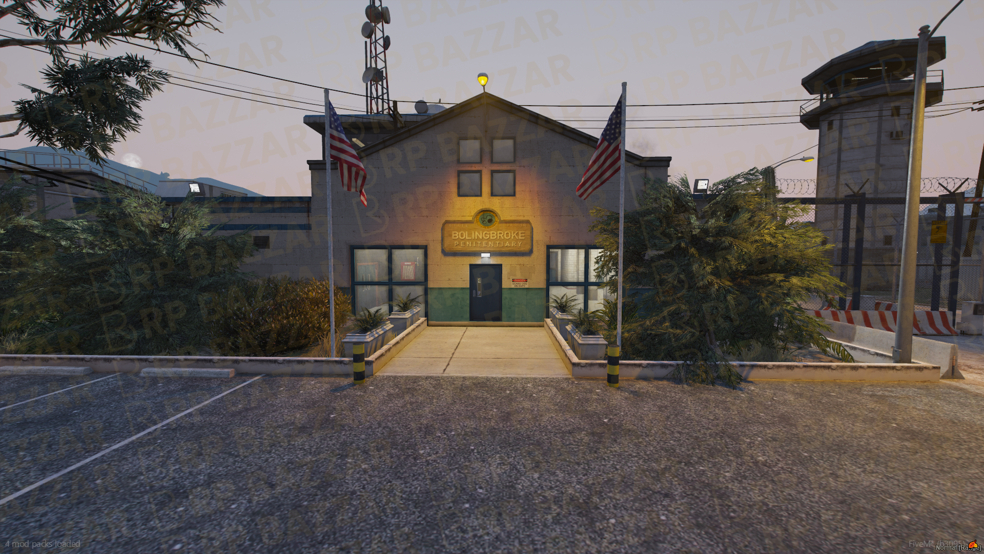 Highrise Prison FiveM MLO — GTA RP Interior — ESX QB QBOX — RPBazzar