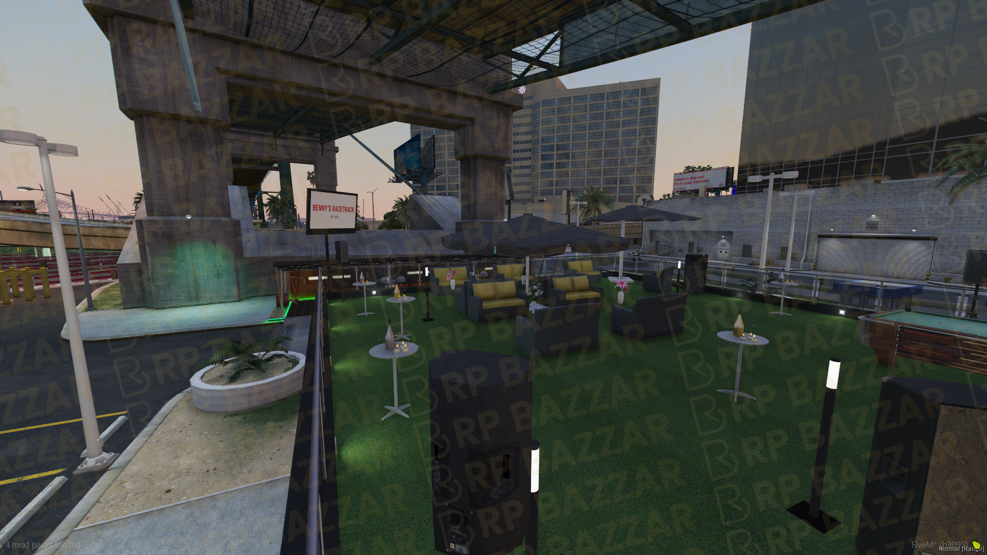 Pro Race Track FiveM MLO — GTA RP Interior — ESX QB QBOX — RPBazzar