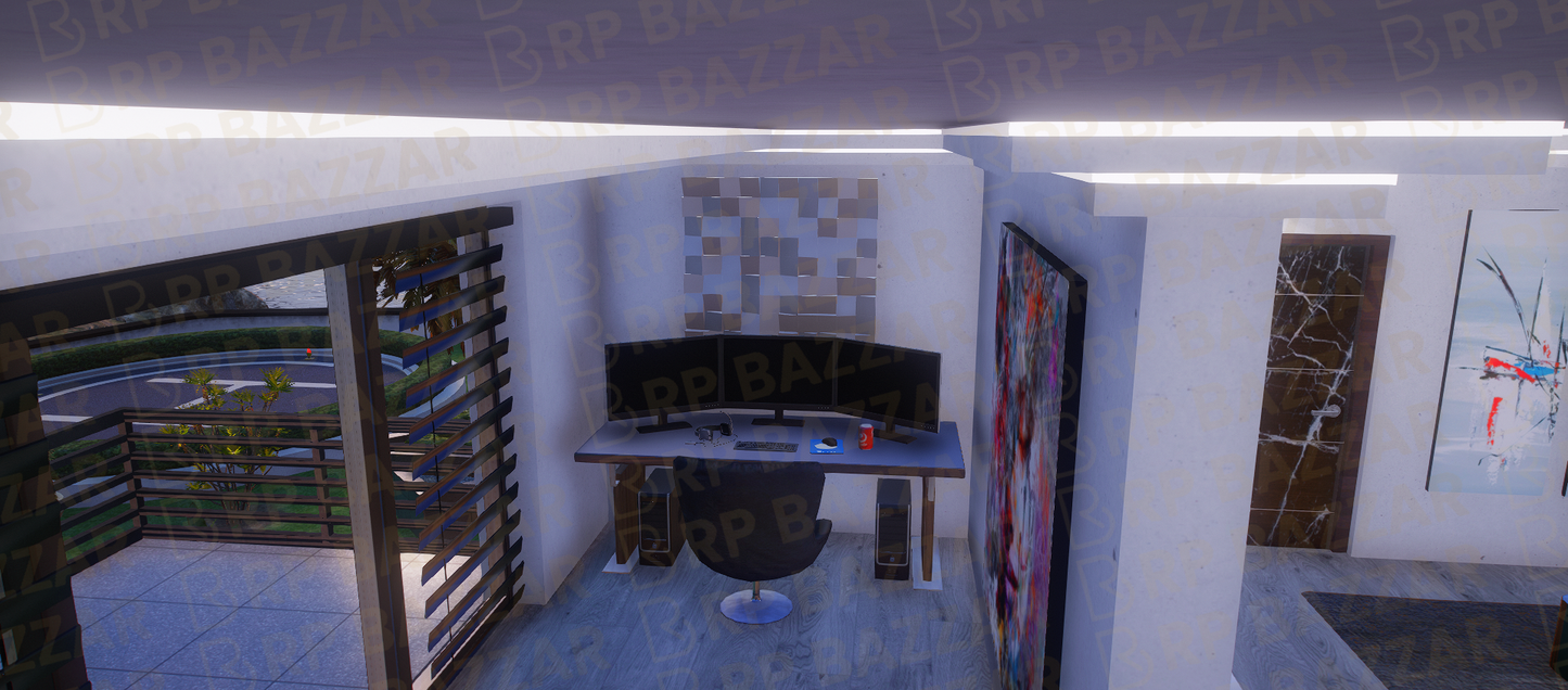 Elite Mansion FiveM MLO — GTA RP Interior — ESX QB QBOX — RPBazzar