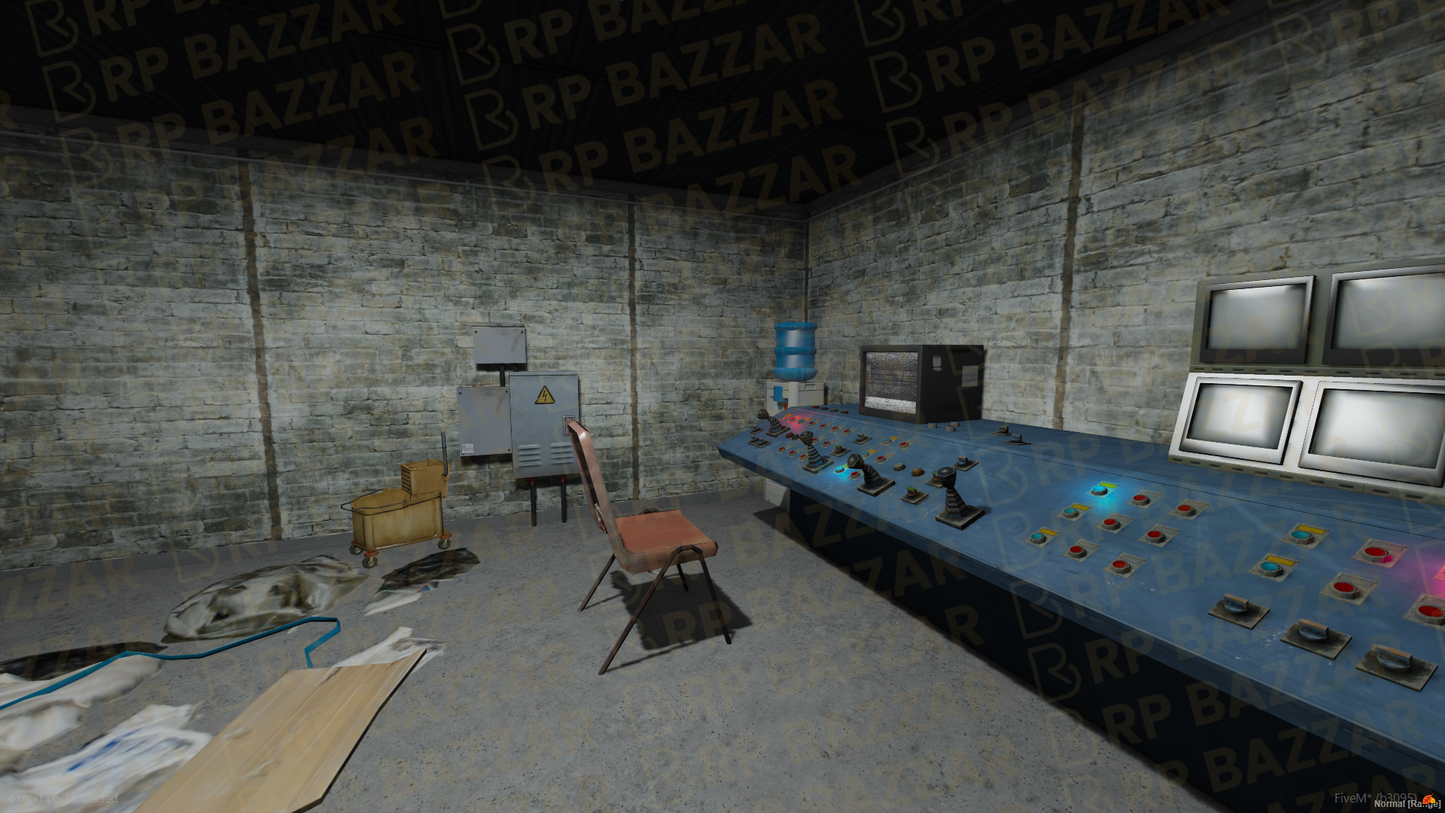 Central Storage Room & Warehouse FiveM MLO — GTA RP Interior — ESX QB QBOX — RPBazzar