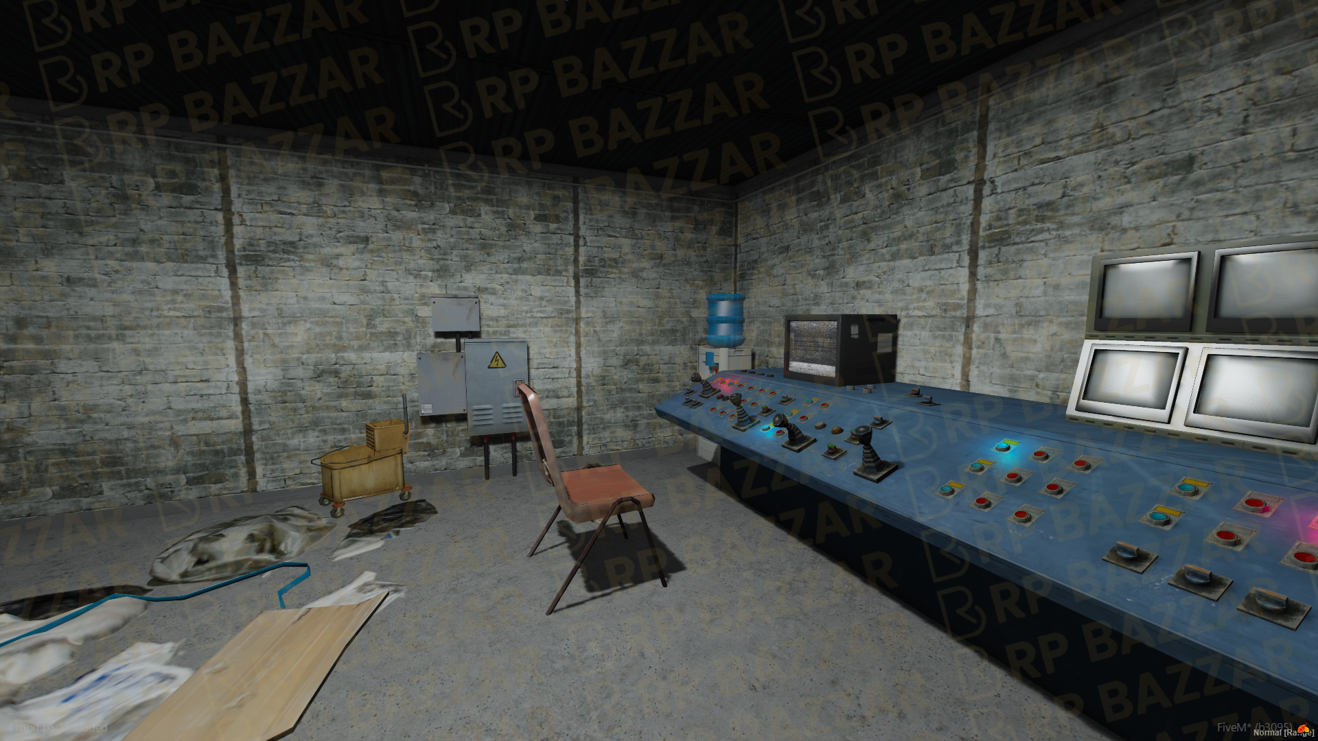 Central Storage Room & Warehouse FiveM MLO — GTA RP Interior — ESX QB QBOX — RPBazzar