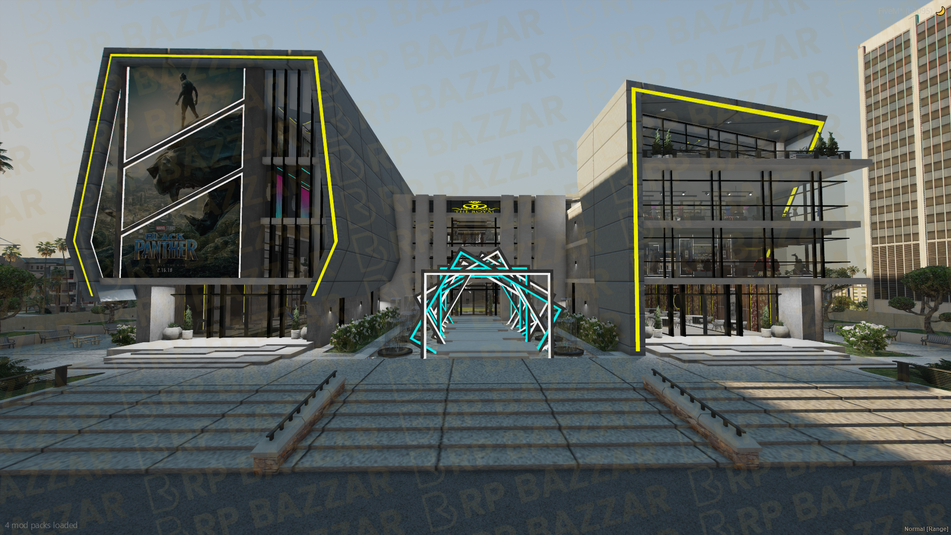 Mega Shopping Mall FiveM MLO — GTA RP Interior — ESX QB QBOX — RPBazzar