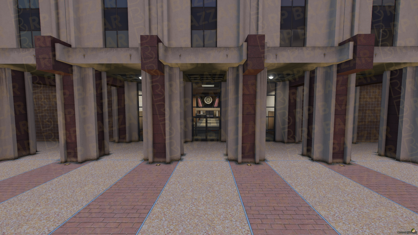 Formal City Hall FiveM MLO — GTA RP Interior — ESX QB QBOX — RPBazzar