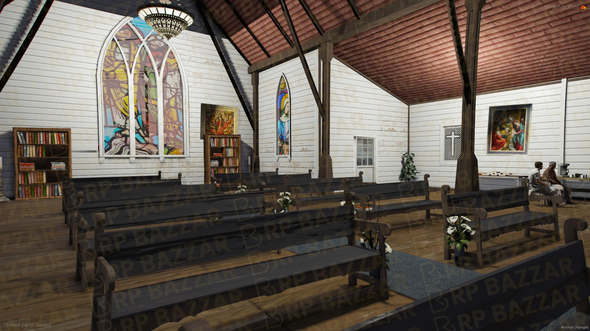 Grace Church FiveM MLO — GTA RP Interior — ESX QB QBOX — RPBazzar