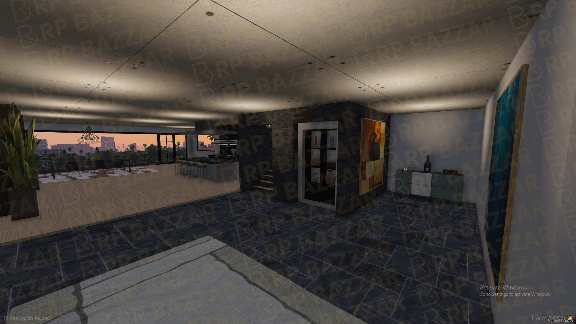 Hip House FiveM MLO — GTA RP Interior — ESX QB QBOX — RPBazzar