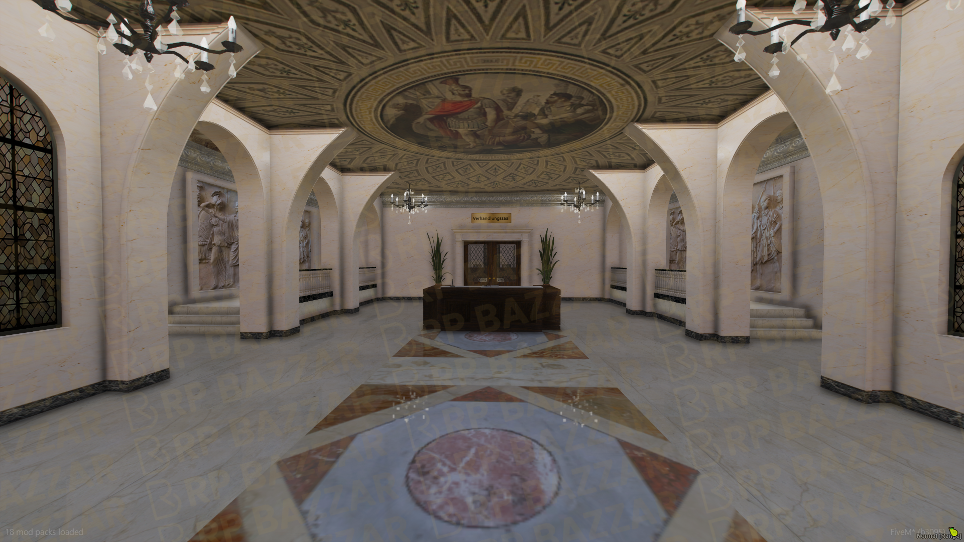 Urban City Hall FiveM MLO — GTA RP Interior — ESX QB QBOX — RPBazzar