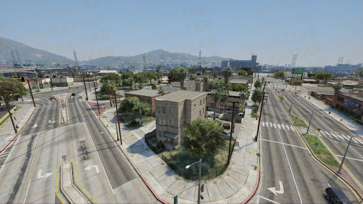 Suburban House Exterior FiveM MLO — GTA RP Interior — ESX QB QBOX — RPBazzar