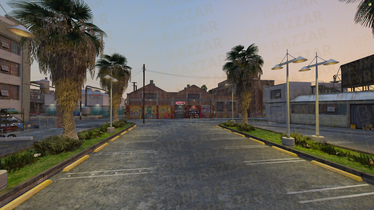 030.Mechanic Shops FiveM MLO — rpbazzar