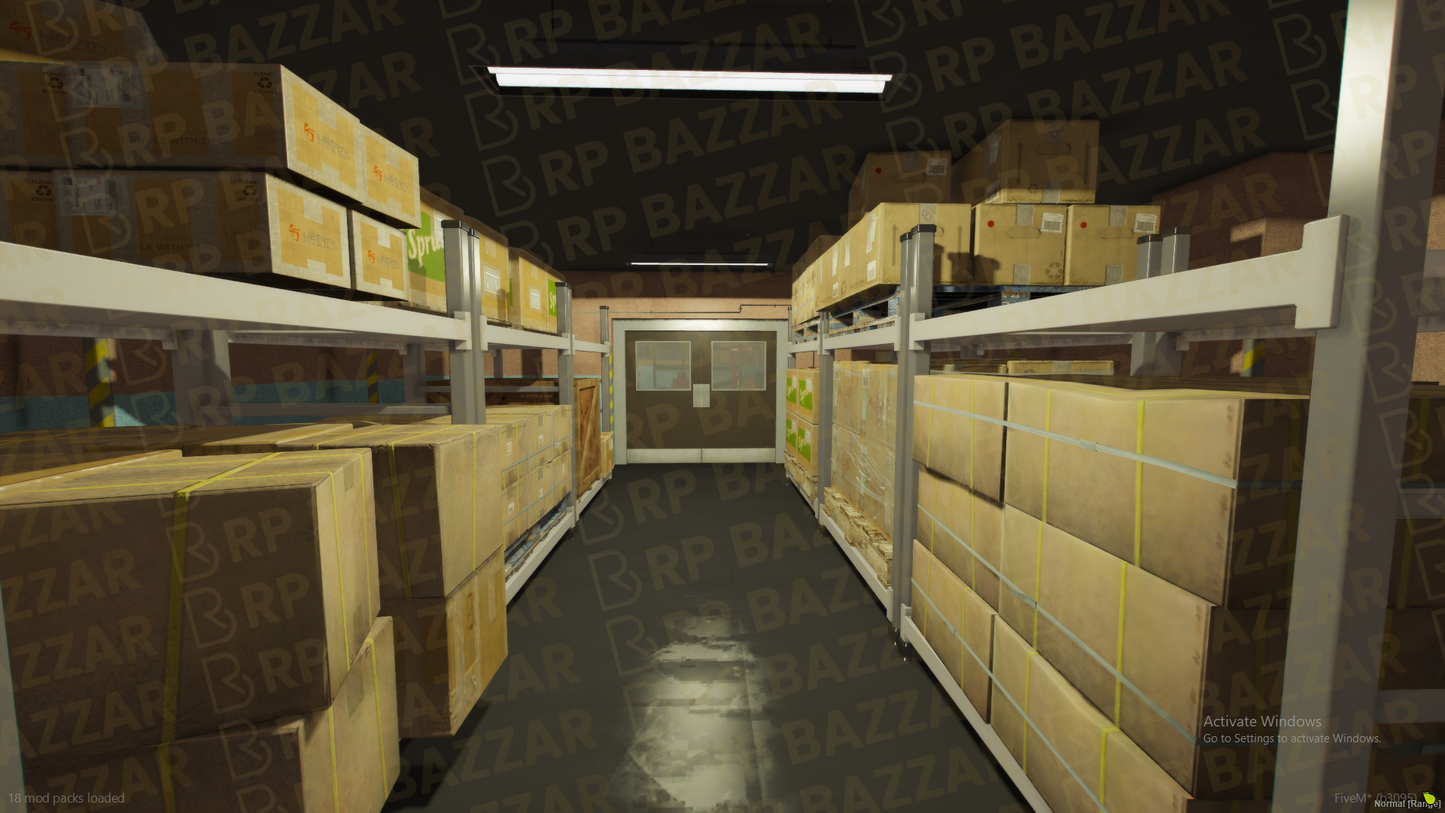 Rustic Mechanic Shop FiveM MLO — GTA RP Interior — ESX QB QBOX — RPBazzar